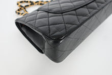 画像をギャラリービューアに読み込む, CHANEL/シャネル マトラッセWフラップWチェーンショルダーバッグ キャビアスキン ブラック/ゴールド金具 ショルダーバッグ 800100069
