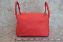将图片加载到图库查看器,HERMES LINDY 30 Clemence leather Rose jaipur □R刻印 Shoulder bag 800010148