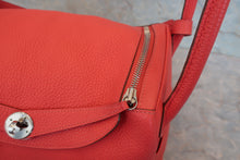 将图片加载到图库查看器,HERMES LINDY 30 Clemence leather Rose jaipur □R刻印 Shoulder bag 800010148