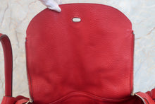Load image into Gallery viewer, HERMES LINDY 34 Clemence leather Rouge casaque □Q Engraving Shoulder bag 700120131