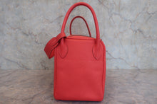 将图片加载到图库查看器,HERMES LINDY 30 Clemence leather Rose jaipur □R刻印 Shoulder bag 800010148