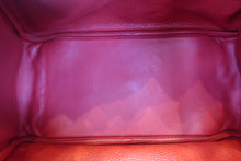 Load image into Gallery viewer, HERMES LINDY 34 Clemence leather Rouge casaque □Q Engraving Shoulder bag 700120131