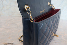 画像をギャラリービューアに読み込む, CHANEL/シャネル マトラッセチェーンショルダーバッグ ラムスキン ネイビー/ゴールド金具 ショルダーバッグ 700100219