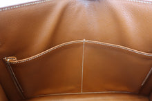 将图片加载到图库查看器,HERMES KELLY 32 Graine Couchevel leather Gold □C刻印 Shoulder bag 800050070