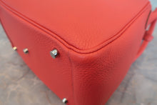 将图片加载到图库查看器,HERMES LINDY 30 Clemence leather Rose jaipur □R刻印 Shoulder bag 800010148