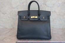 画像をギャラリービューアに読み込む, HERMES/エルメス オータクロア32 クシュベル ネイビー □A刻印 ハンドバッグ 800090009