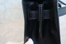 Load image into Gallery viewer, HERMES KELLY 28 Box carf leather Black 〇U Engraving Shoulder bag 700070192