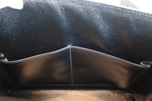 Load image into Gallery viewer, HERMES KELLY 28 Box carf leather Black 〇U Engraving Shoulder bag 700070192
