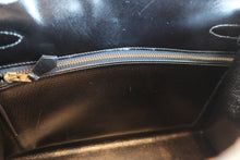 Load image into Gallery viewer, HERMES KELLY 28 Box carf leather Black 〇U Engraving Shoulder bag 700070192