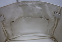 画像をギャラリービューアに読み込む, HERMES/エルメス バーキン30 トリヨンクレマンス ホワイト □M刻印 ハンドバッグ 700040161