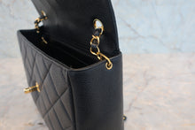 将图片加载到图库查看器,CHANEL/香奈儿 CF 链条包 荔枝皮 Black/Gold hadware(黑色/金色金属) 肩背包 800040086