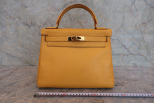 將圖片載入圖庫檢視器 HERMES/エルメス ケリー28 クシュベル ジョーヌ □A刻印 ショルダーバッグ 800010149