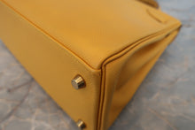 將圖片載入圖庫檢視器 HERMES/エルメス ケリー28 クシュベル ジョーヌ □A刻印 ショルダーバッグ 800010149