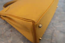 將圖片載入圖庫檢視器 HERMES/エルメス ケリー28 クシュベル ジョーヌ □A刻印 ショルダーバッグ 800010149