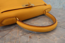 將圖片載入圖庫檢視器 HERMES/エルメス ケリー28 クシュベル ジョーヌ □A刻印 ショルダーバッグ 800010149