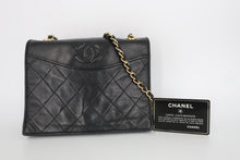 画像をギャラリービューアに読み込む, CHANEL/シャネル マトラッセチェーンショルダーバッグ ラムスキン ブラック/ゴールド金具 ショルダーバッグ 800100145