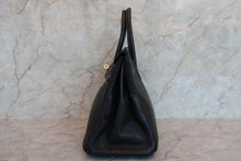 画像をギャラリービューアに読み込む, HERMES/エルメス バーキン30 トリヨンクレマンス ブラック □H刻印 ハンドバッグ 700070197