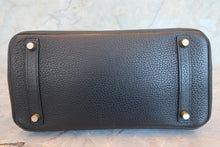 画像をギャラリービューアに読み込む, HERMES/エルメス バーキン30 トリヨンクレマンス ブラック □H刻印 ハンドバッグ 700070197