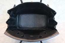 画像をギャラリービューアに読み込む, HERMES/エルメス バーキン30 トリヨンクレマンス ブラック □H刻印 ハンドバッグ 700070197