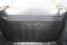 画像をギャラリービューアに読み込む, CHANEL/シャネル マトラッセチェーンショルダーバッグ ラムスキン ブラック/ゴールド金具 ショルダーバッグ 800100145