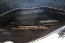 Load image into Gallery viewer, CHANEL Matelasse fringe chain shoulder bag Lambskin Black/Gold hadware Shoulder bag 700080205