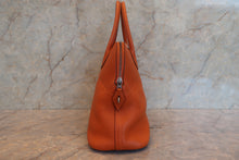 Load image into Gallery viewer, HERMES/BOLIDE 31 Clemence leather Orange □I Engraving Shoulder bag 700120150