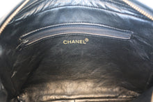 Load image into Gallery viewer, CHANEL Matelasse fringe chain shoulder bag Lambskin Black/Gold hadware Shoulder bag 700080205