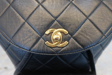 將圖片載入圖庫檢視器 CHANEL/シャネル マトラッセチェーンリュック ラムスキン ブラック/ゴールド金具 リュック 800040037