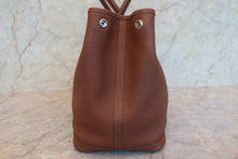 Load image into Gallery viewer, HERMES  GARDEN PARTY PM Negonda leather Brown □Q Engraving Tote bag 700080201