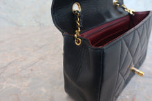画像をギャラリービューアに読み込む, CHANEL/シャネル ダイアナマトラッセチェーンショルダーバッグ ラムスキン ブラック/ゴールド金具 ショルダーバッグ 800030050
