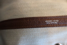 Load image into Gallery viewer, HERMES  GARDEN PARTY PM Negonda leather Brown □Q Engraving Tote bag 700080201