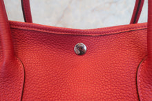 画像をギャラリービューアに読み込む, HERMES/エルメス ガーデンパーティPM ネゴンダ ルージュカザック T刻印 トートバッグ 700120124