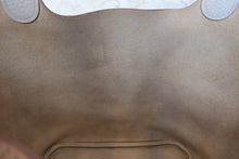 将图片加载到图库查看器,HERMES PICOTIN LOCK CASAQUE MM Clemence leather Pearl gray/Kraft □Q刻印 Hand bag 700110053