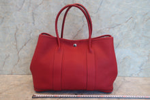 Load image into Gallery viewer, HERMES GARDEN PARTY PM Negonda leather T Engraving Tote bag 700120124