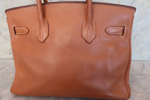 画像をギャラリービューアに読み込む, HERMES/エルメス バーキン30 ヴォースイフト ゴールド □L刻印 ハンドバッグ 700070268