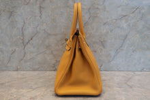 Load image into Gallery viewer, HERMES BIRKIN 30 Clemence leather Jaune d'or □Q Engraving Hand bag 700120133