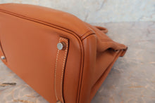 画像をギャラリービューアに読み込む, HERMES/エルメス バーキン30 ヴォースイフト ゴールド □L刻印 ハンドバッグ 700070268