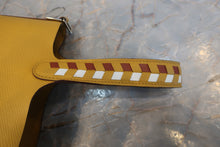 将图片加载到图库查看器,HERMES PICOTIN LOCK PM Tressage Epsom leather Jaune ambre/Brique/White C刻印 Hand bag 800040068