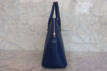 將圖片載入圖庫檢視器 HERMES/エルメス ボリード31 ボックスカーフ ブルー □J刻印 ハンドバッグ 800010167