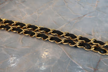 將圖片載入圖庫檢視器 CHANEL/シャネル ココマークフリンジチェーンショルダーバッグ ラムスキン ブラック/ゴールド金具 ショルダーバッグ 800080163