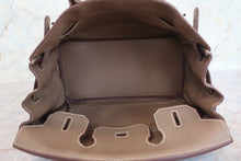 Load image into Gallery viewer, HERMES BIRKIN 30 Togo leather Etoupe gray R Engraving Hand bag 700100005