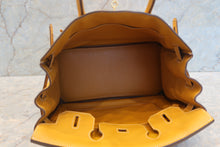 Load image into Gallery viewer, HERMES BIRKIN 30 Clemence leather Jaune d'or □Q Engraving Hand bag 700120133