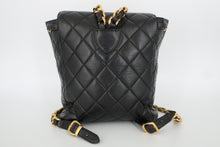 画像をギャラリービューアに読み込む, CHANEL/シャネル マトラッセチェーンリュック ラムスキン ブラック/ゴールド金具 リュック 800100120