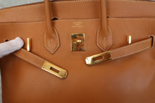 画像をギャラリービューアに読み込む, HERMES/エルメス オータクロア32 クシュベル ナチュラル □A刻印 ハンドバッグ 700070143