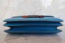 画像をギャラリービューアに読み込む, HERMES/エルメス コンスタンス3 ミニ ヴォーエプソン ブルーイズミール T刻印 ショルダーバッグ 700010026