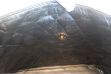 Load image into Gallery viewer, CHANEL Matelasse trapezoid hand bag Caviar skin Black/Gold hadware Hand bag 700120102