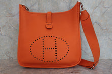 画像をギャラリービューアに読み込む, HERMES/エルメス エブリン3GM トリヨンクレマンス オレンジ □JO刻印 ショルダーバッグ 800080223