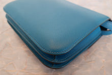 將圖片載入圖庫檢視器 HERMES/エルメス コンスタンス3 ミニ ヴォーエプソン ブルーイズミール T刻印 ショルダーバッグ 700010026