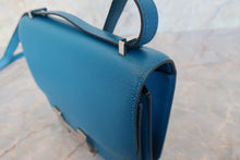 画像をギャラリービューアに読み込む, HERMES/エルメス コンスタンス3 ミニ ヴォーエプソン ブルーイズミール T刻印 ショルダーバッグ 700010026