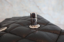 画像をギャラリービューアに読み込む, CHANEL/シャネル マトラッセWフラップWチェーンショルダーバッグ キャビアスキン ブラック/シルバー金具 ショルダーバッグ 800050063